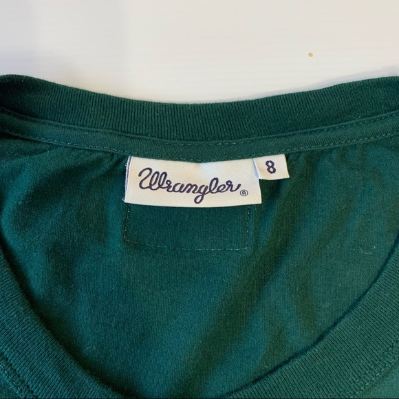Wrangler Crop Top Size 8 - Picture 6 of 6